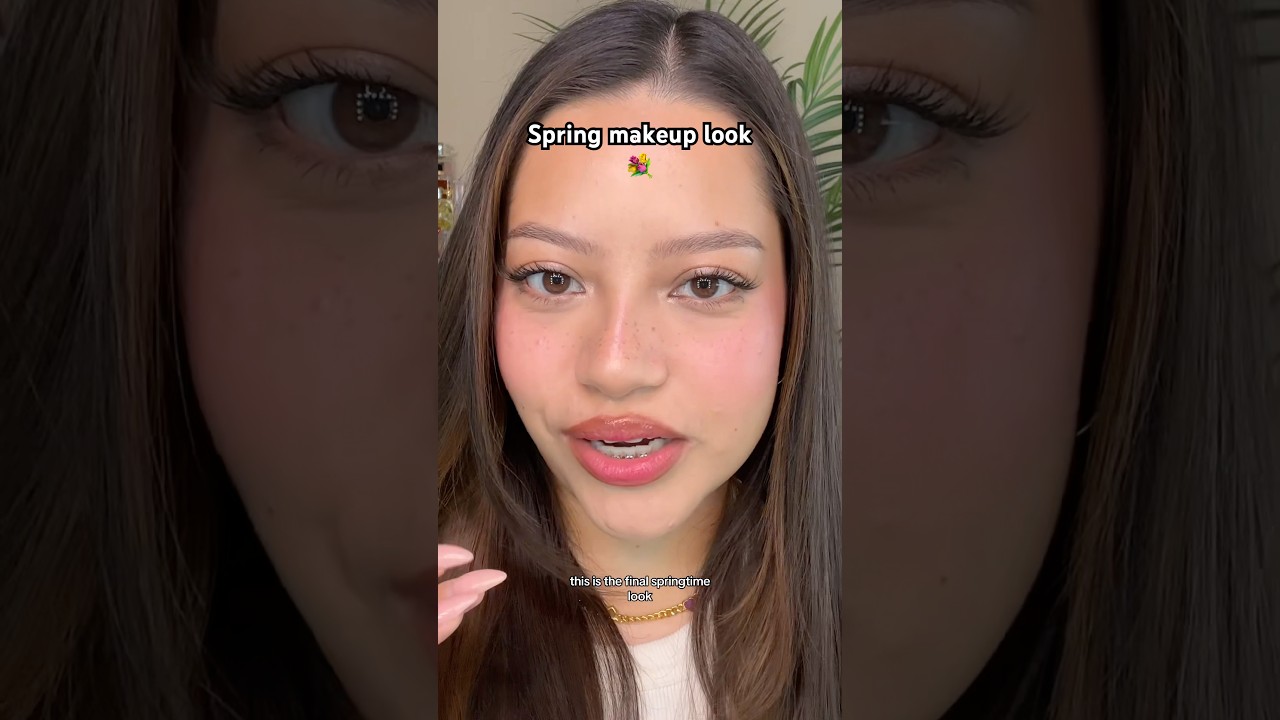 Spring makeup tutorial 💐