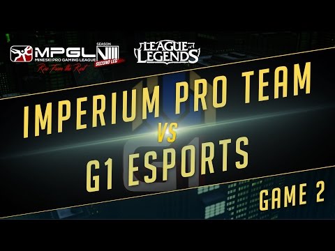 Imperium Pro Team vs G1 Esports - Mineski Pro Gaming League S8 League of Legends - Game 2 [Week 1]
