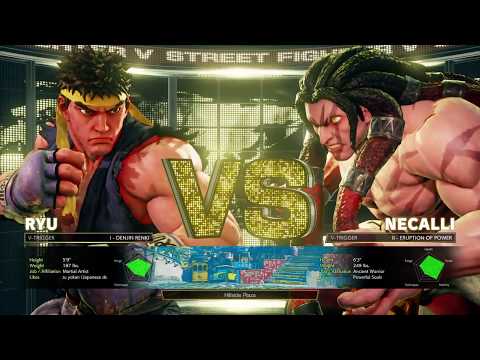 Street Fighter V: Takeshi (Ryu) V UpToSnuff (Necalli) - Nemesis 53 Tournament SFV