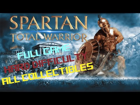 Spartan: Total Warrior - FULL GAME - HARD DIFFICULTY - ALL COLLECTIBLES/SECRETS