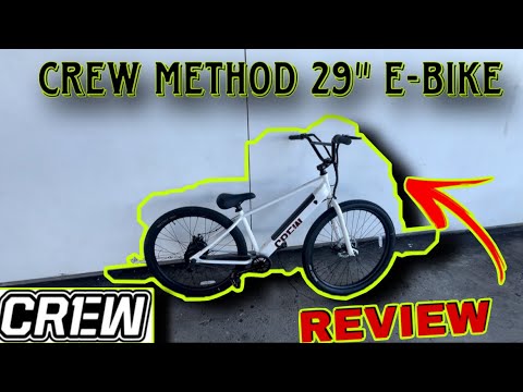 Crew 350 Method 29” E-Bike Review + Wheelies🤩