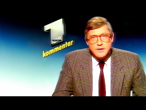 ARD-Tagesthemen Kommentar 03.11.1989 zu Kohl-Staatsbesuch in Polen
