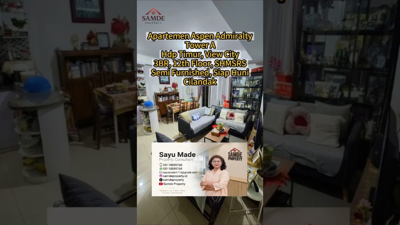 Best Deal, 3Br 12Th Floor Semi Furnished Tower A, Aspen Admiralty