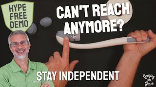 Wipe Without Help - Long-Handle Toilet Aid That Grips