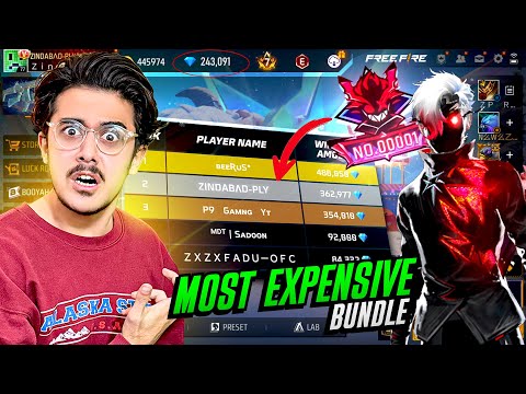 This New 0.0001 Bundle Costs 5,00,000 Diamonds 😱 | Will I Get It? - Free Fire
