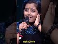 Neha Girish Super Singer Andha Sivagami Maganidam