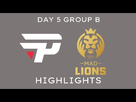PNG vs MAD Highlights // MSI 2021 Day 5 Group B // Pain Gaming vs MAD Lions