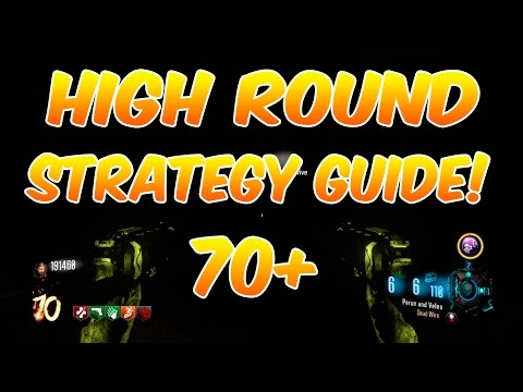 High Round Strategy 70+ Zetsubou No Shima BEST GUIDE! (BO3 Zombies)