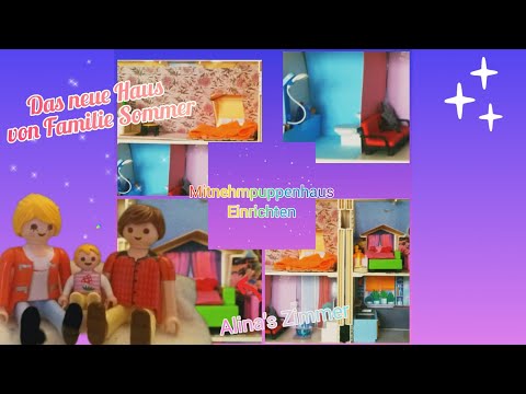 Ich richte das Mitnehm-Puppenhaus ein 🏡