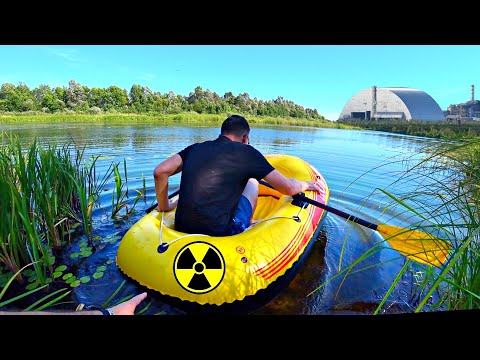 ✅Sneaked in Chernobyl by BOATS ☢️ Entering the Exclusion Zone by WATER