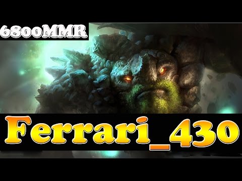 Dota 2 - Ferrari_430 6800 MMR plays Tiny Vol 2 - Ranked Match Gameplay