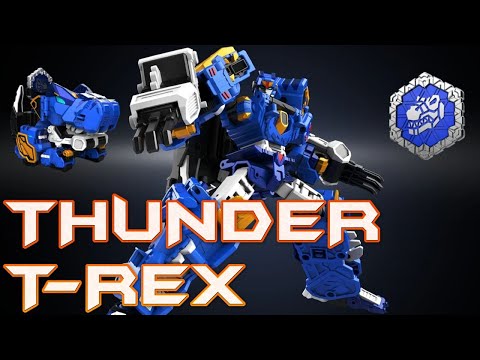 Miniforce Dinoid THUNDER T-REX | #miniforce #transformers ???? ????? ????? D6 ???? ???? ???? ??????