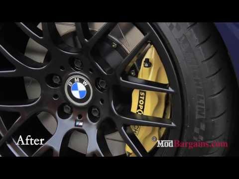 2004 BMW E46 M3 gets Stoptech Big Brake Kit and Avant Garde Rims installed at Modbargains
