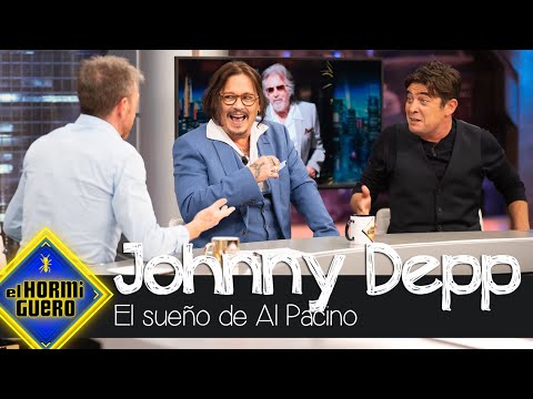 Johnny Depp lo pasa en grande con Trancas y Barrancas - El Hormiguero