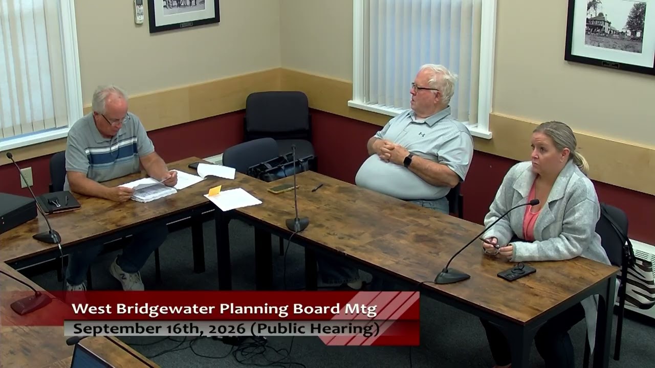 From the Planning Board
