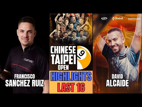 LAST 16 | F.SANCHEZ RUIZ - DAVID ALCAIDE | 2026 4TH UNIVERSAL CHINESE TAIPEI OPEN | HIGHLIGHTS