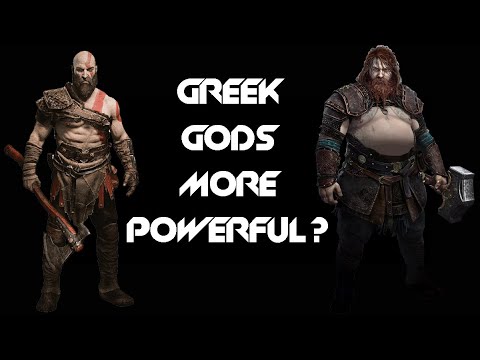 Kratos Tells How Greek Gods Are More Powerful Than Norse Gods - God Of War : Ragnarok