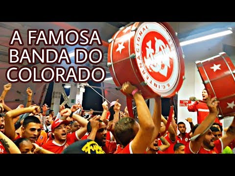 FAMOSA BANDA DO COLORADO - GUARDA POPULAR E SUPER FICO (INTER 1x0 TOLIMA - LIBERTADORES 2020)