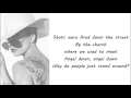 Lady Gaga  - Angel Down (Work Tape) Lyrics