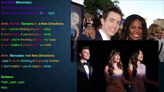 Black Or White Glee Lyrics