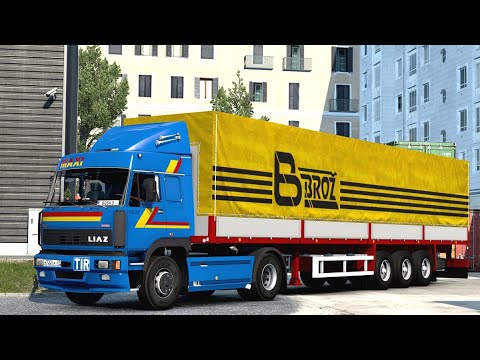 ETS2 LIAZ 18.37 TBV/DD Dushanbe - Termiz