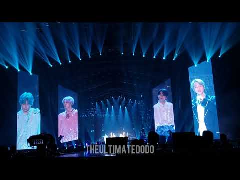 190324 전하지 못한 진심 The Truth Untold @ 방탄소년단 BTS Love Yourself in Hong Kong HK 2019 Day 4