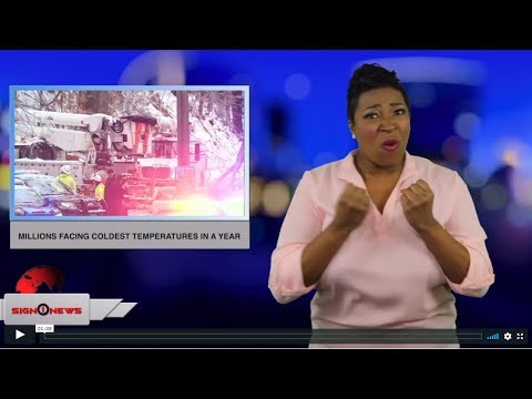 Millions facing coldest temperatures in a year - (ASL - 1.21.19)