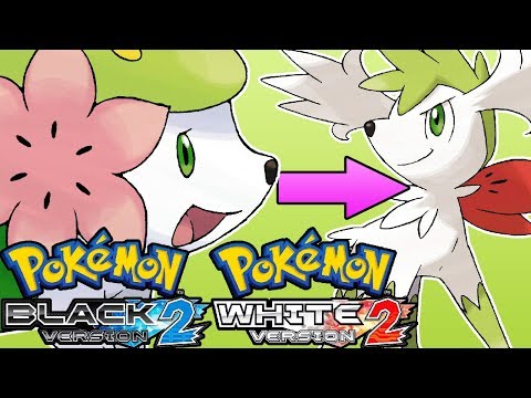 Pokemon Black 2 & White 2 - How to Change Shaymin Form