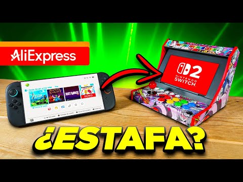 COMPRÉ ALGO para convertir NINTENDO SWITCH 2 en máquina ARCADE  en aliexpress ¿ será una estafa?