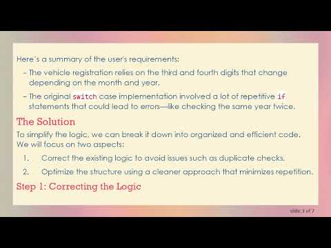 Streamline Your Java Switch Statement: Handling Multiple Variables in Vehicle Plate Generation