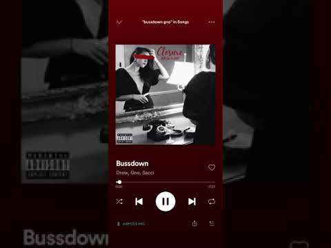 Bussdown Drew, Gno, Sacci