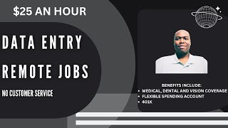 Remote Data Entry Jobs: No Phone, No Customer Service, No Degree