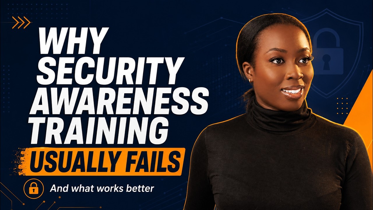 Why Cyber Security Awareness Training Usually Fails video thumbnail