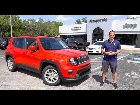 External Review Video 8xKXJRPr6ro for Jeep Renegade facelift Crossover (2018)