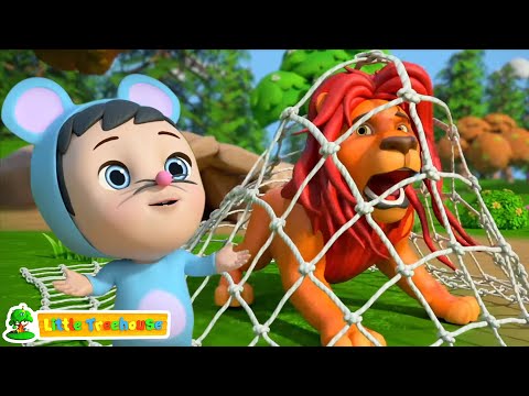 Leone e il topo + Di più fiabe per bambini in italiano