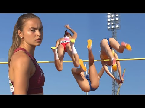 Highlights  ◾ Women's Pole Vault ◾  Group A Qualification 2025 [4K Slow Motion]