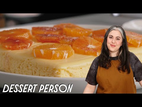 Claire Saffitz Blood Orange Pudding Cake Recipe