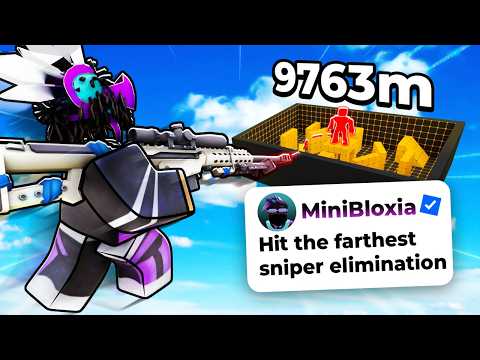 I Tested My Subscribers CHALLENGES in Roblox Hypershot..