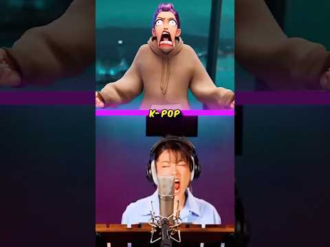 This is what KPop Demon Hunters Looks like behind the scenes!