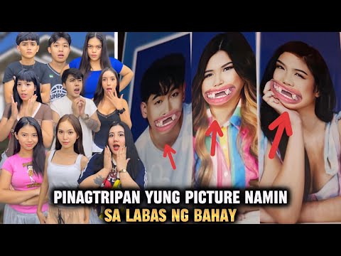 PINAGTRIPAN YUNG PICTURE NAMIN SA LABAS NG BAHAY | FAMILYAY