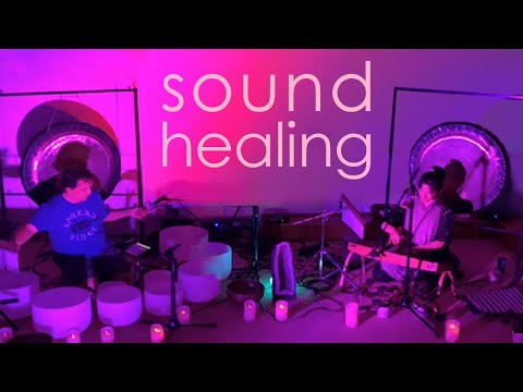 432Hz - Crystal Singing Bowl Sound Healing Sound Bath (4K, No Talking) -Crystal Bowls and Gong Video