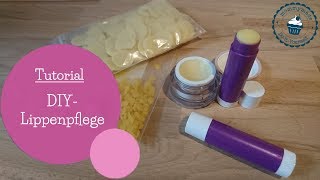 selbstgemachte Lippenpflege aus 3 natürlichen Zutaten | DIY Lip balm | DIY Anleitung | mommymade