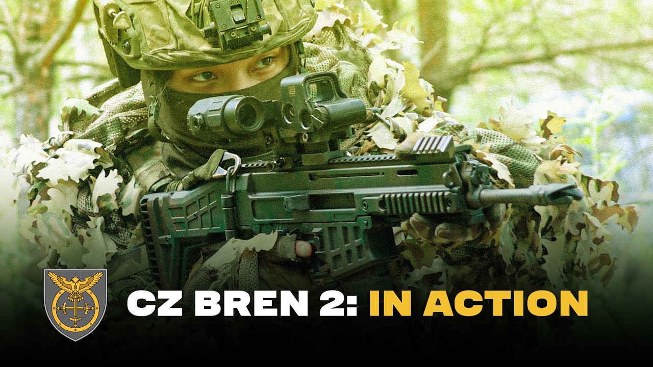 Штурмова гвинтівка Bren в дії