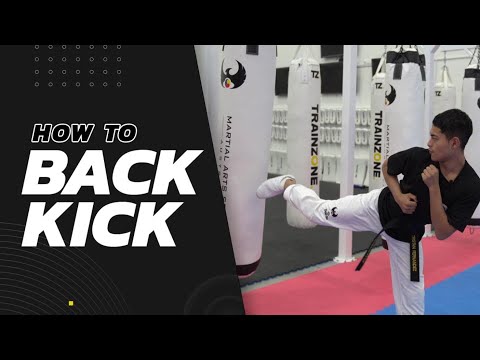 How to Back Kick | Martial Arts Spirit Tutorials