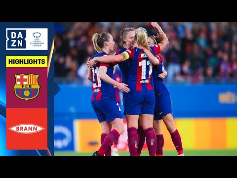 HIGHLIGHTS | Barcelona vs. SK Brann (UEFA Women's Champions League 2023-24 Quarter-final Second Leg)
