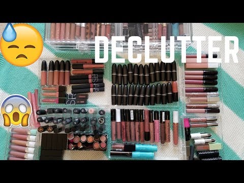 LIPSTICK COLLECTION DECLUTTER 🙈💄 180+ LIPSTICKS