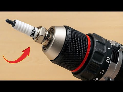 How to Sharpen an EDC Pocket Knife From a Spark Plug! Sharp as a Razor in Just 2 Minutes