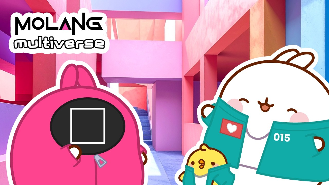 Molang Multiverse #11 Molang inside Squid Game 👧🏻🚦