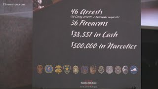 Massive operation in Norfolk puts dozens of gang members in jail, seizes guns and drugs