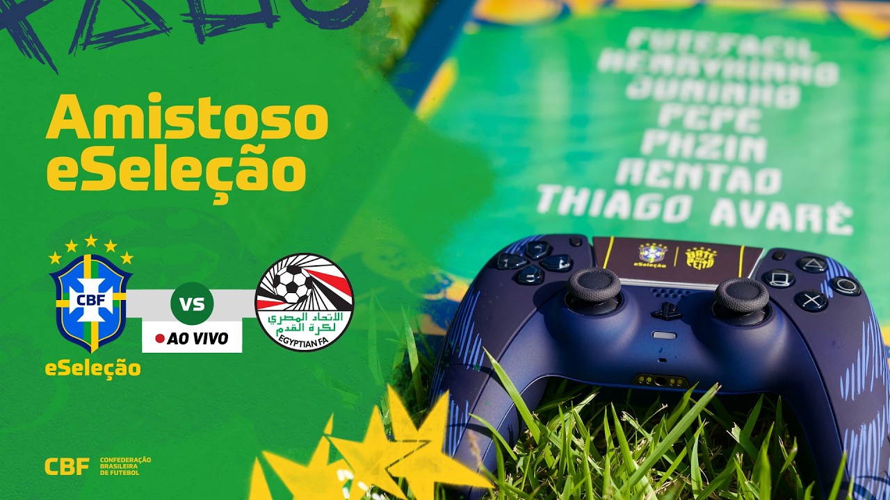 AO VIVO: BRASIL x EGITO - Amistoso Internacional de eSports